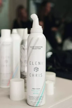 Eleni&Chris Bundle Fiber Foam 300 ml & Hairspray 300 ml & Heat Spray 300 ml & Texture Spray 300 ml