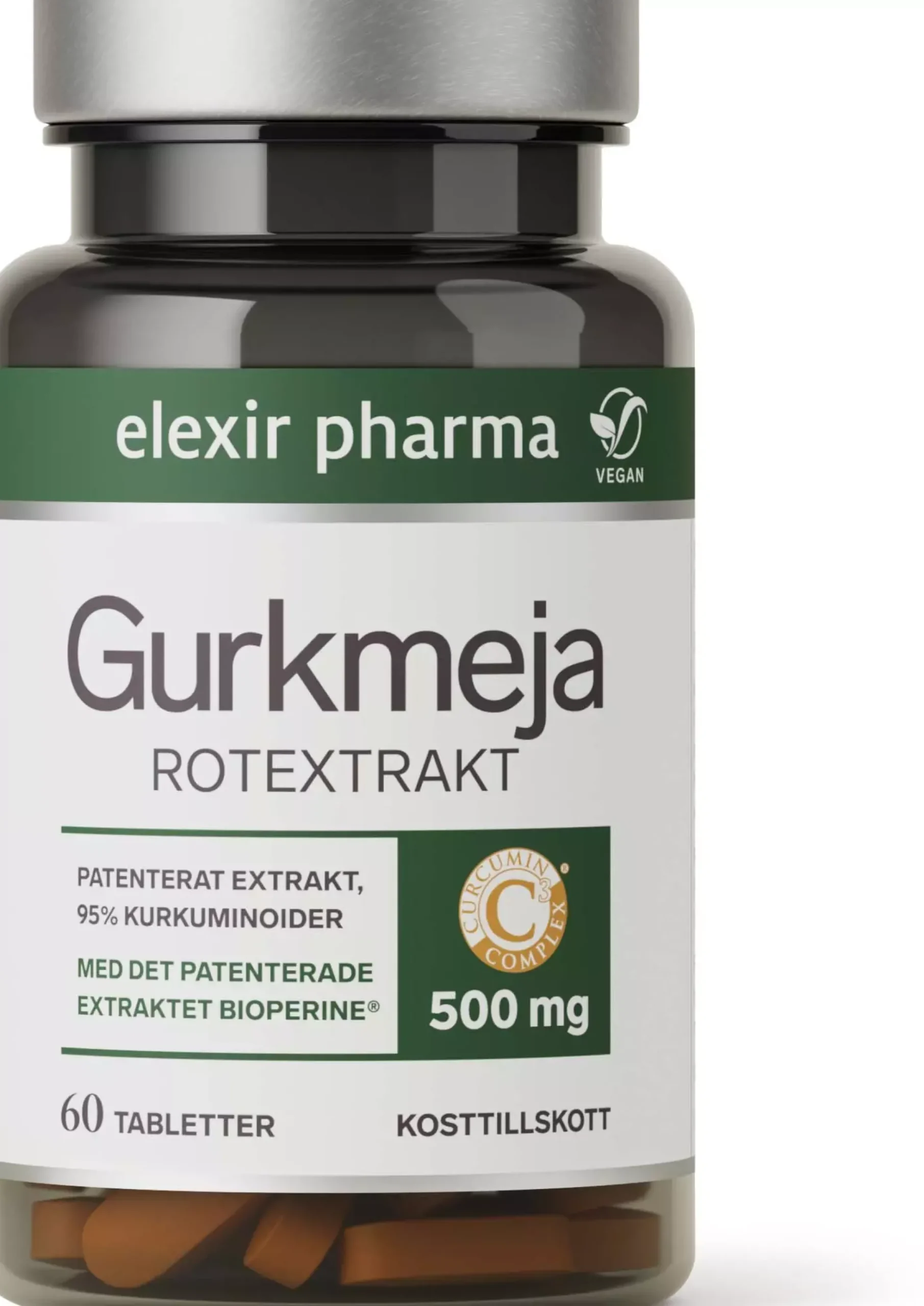 Elexir Pharma Gurkmeja 60 st