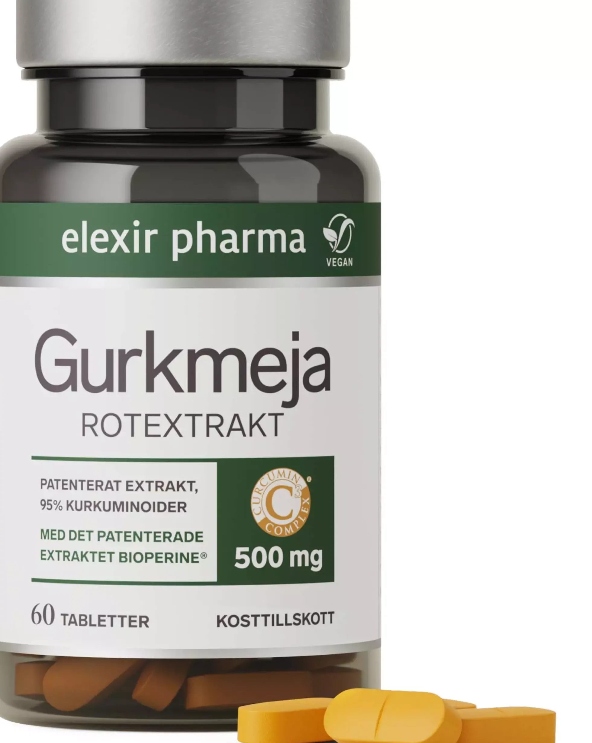 Elexir Pharma Gurkmeja 60 st