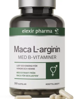 Elexir Pharma Maca L-arginin 180 st