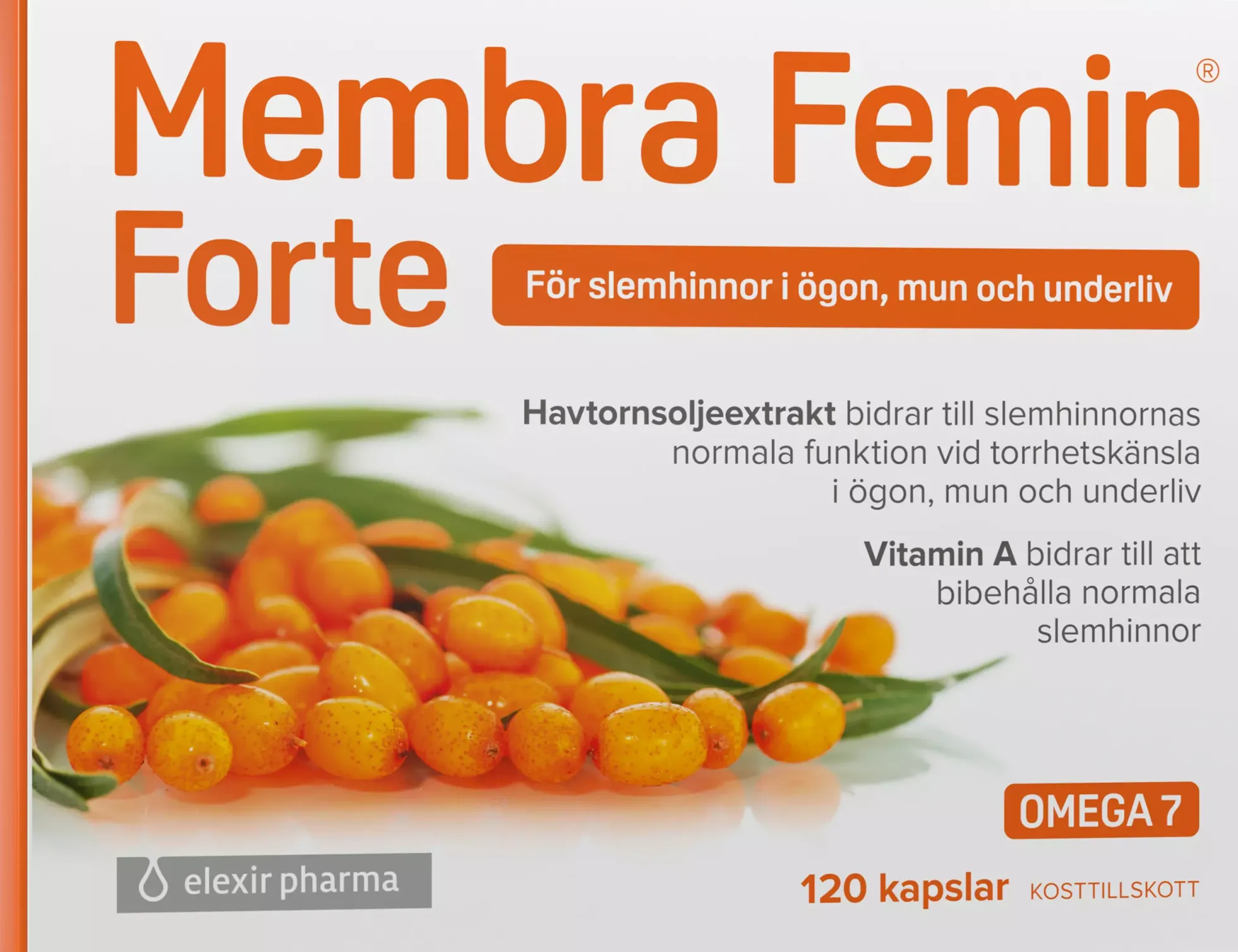 Elexir Pharma Membra Femin Forte 120 st