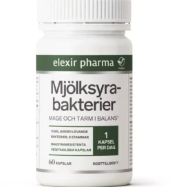 Elexir Pharma Mjölksyrabakterier 60 st
