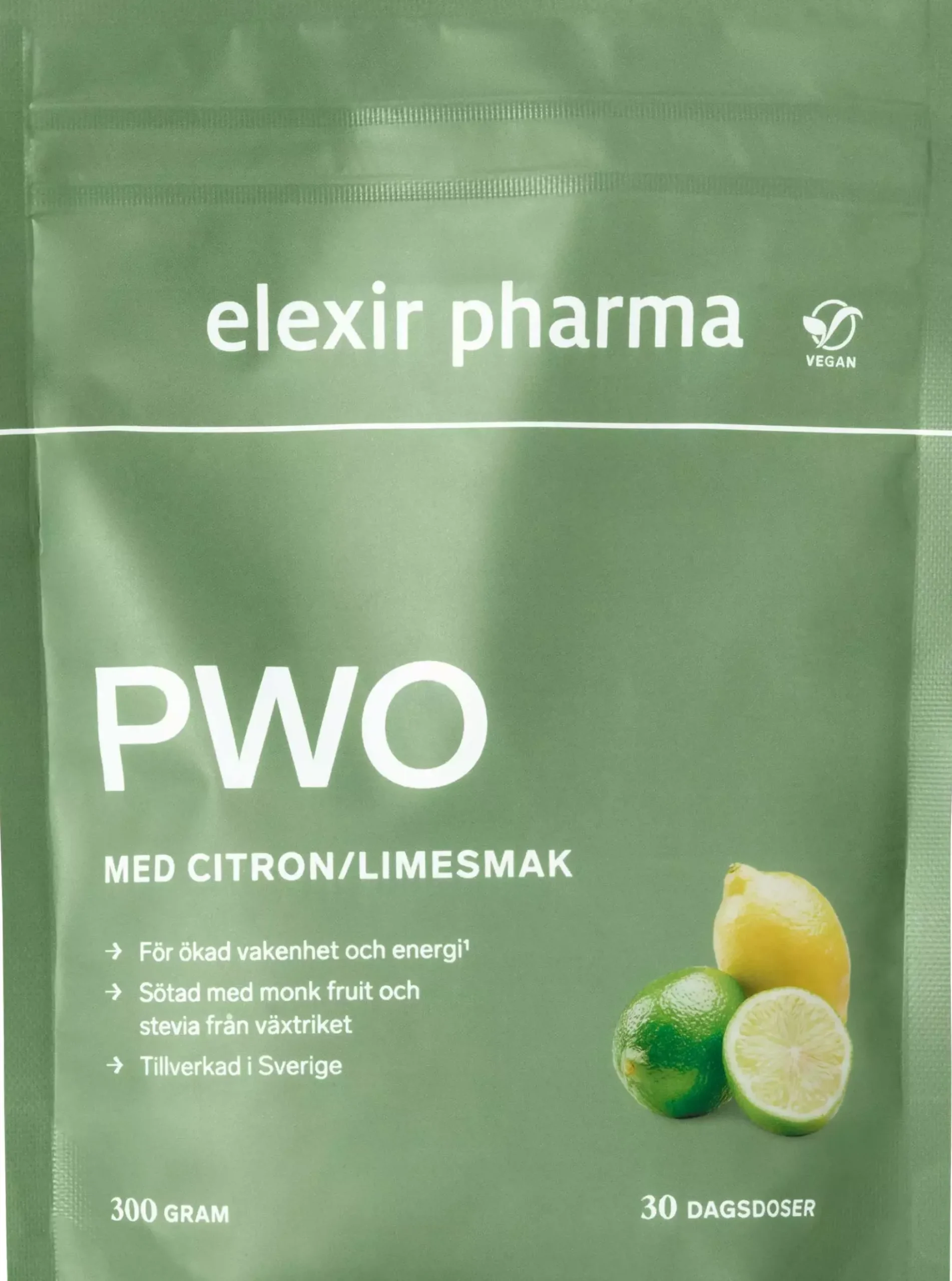 Elexir Pharma PWO Citron/Lime 300 g