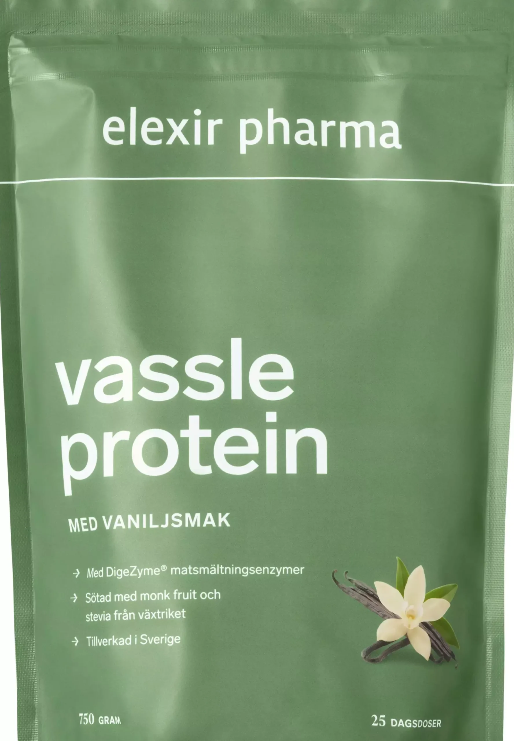 Elexir Pharma Vassleprotein Vanilj 750 g