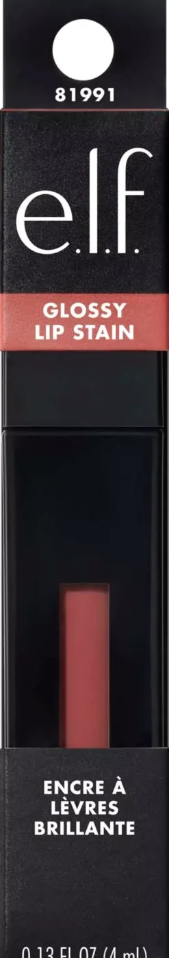 e.l.f. Glossy Lip Stain Polished Peach