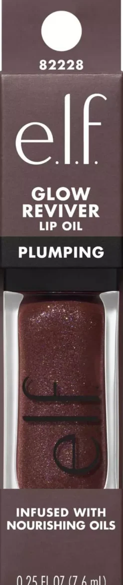 e.l.f. Glow Reviver Plumping Lip Oil Papayarazzi
