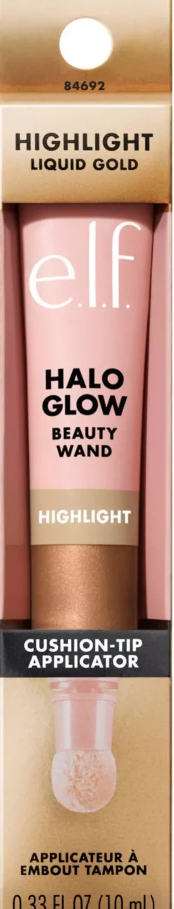e.l.f. Halo Glow Highlight Beauty Wand Liquid Gold