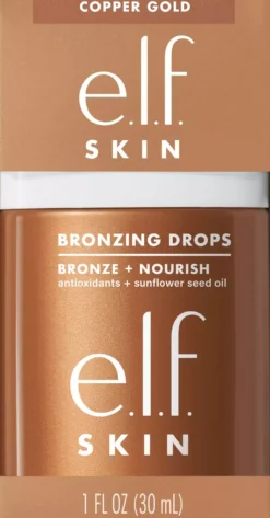 e.l.f. No Ray, All Slay Bronzing Drops Pure Gold