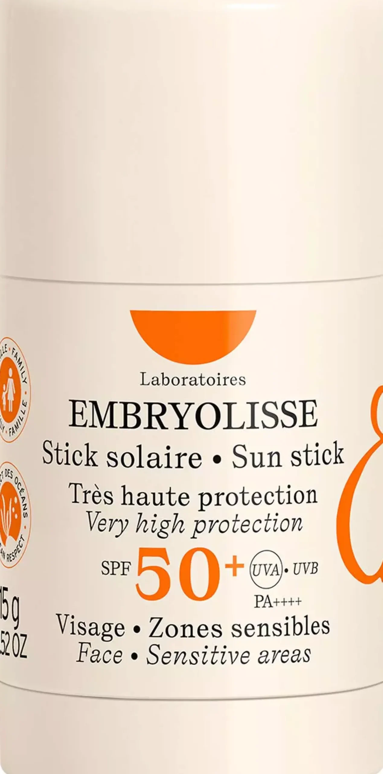 Embryolisse Sun Stick SPF50+ 15 g