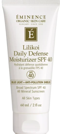 Eminence Organics Lilikoi Daily Defense Moisturizer SPF40 60 ml