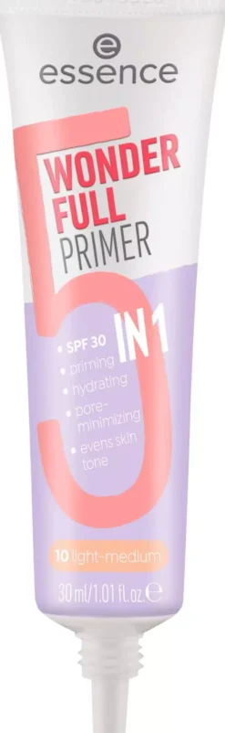 essence Wonder Full Primer 5 In 1 10 Light-Medium