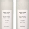 Estelle&Thild Organic BeautyCitrus Menthe Refreshing Body Wash 400 ml & Softening Body Lotion 400 ml