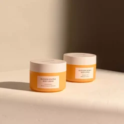 Estelle&Thild Organic BeautyBlossom Souffle Body Cream 200 ml & Crunch Body Scrub 200 ml