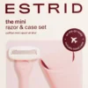 Estrid Mini Razor & Case Set Bloom