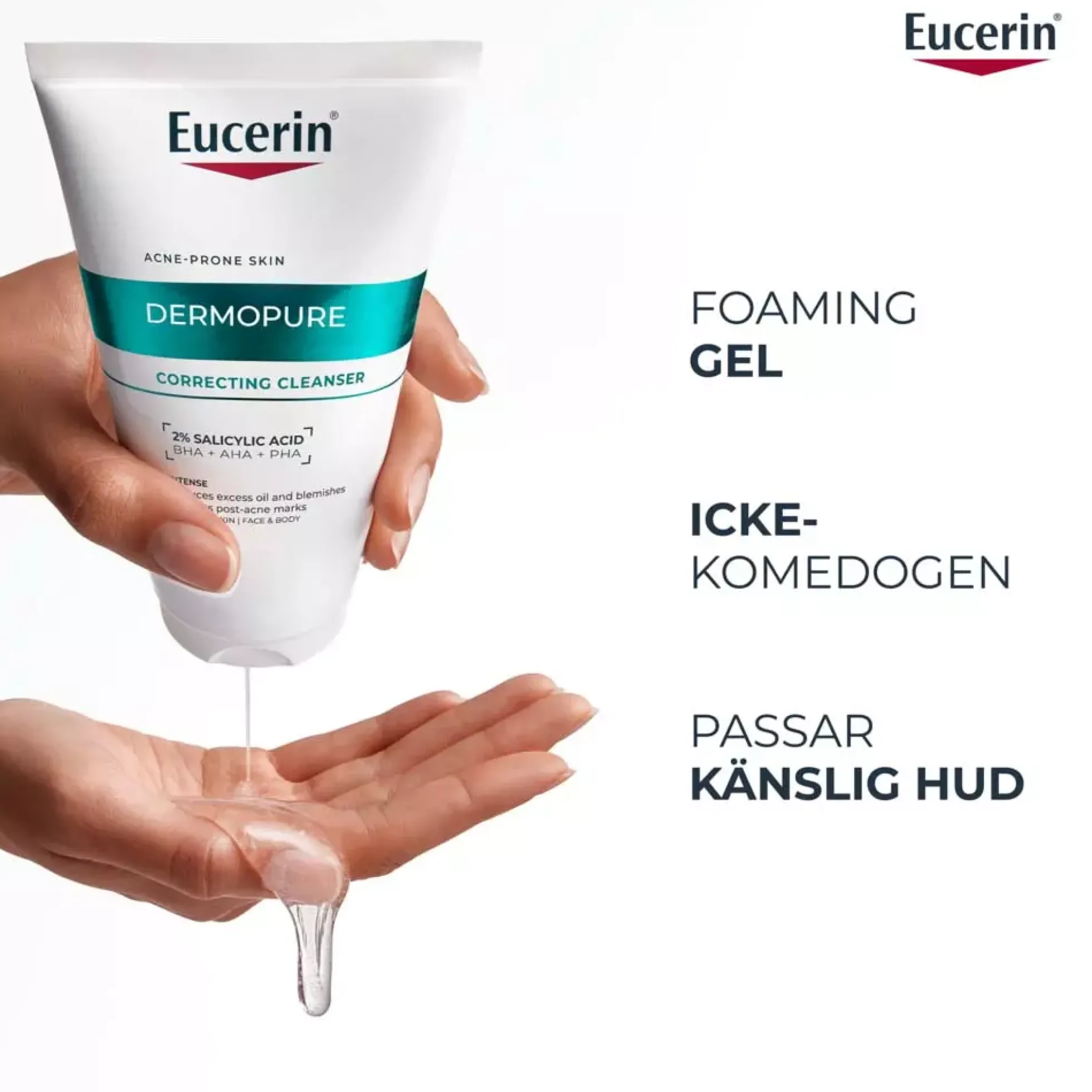 EucerinDermoPure Correcting Cleanser 400 ml