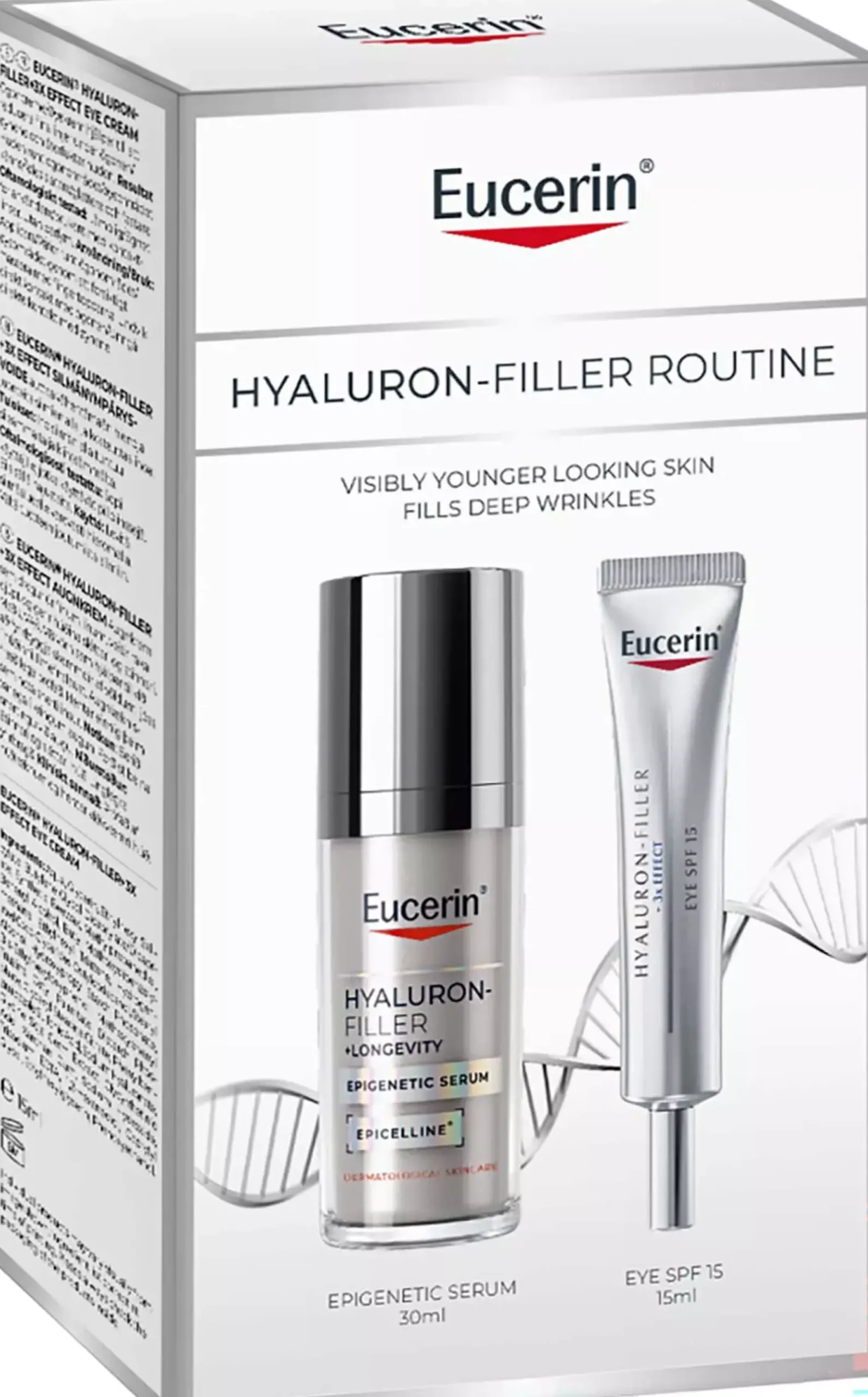 EucerinHyaluron-Filler +Elastictiy Serum + Eye Creme Gift Set