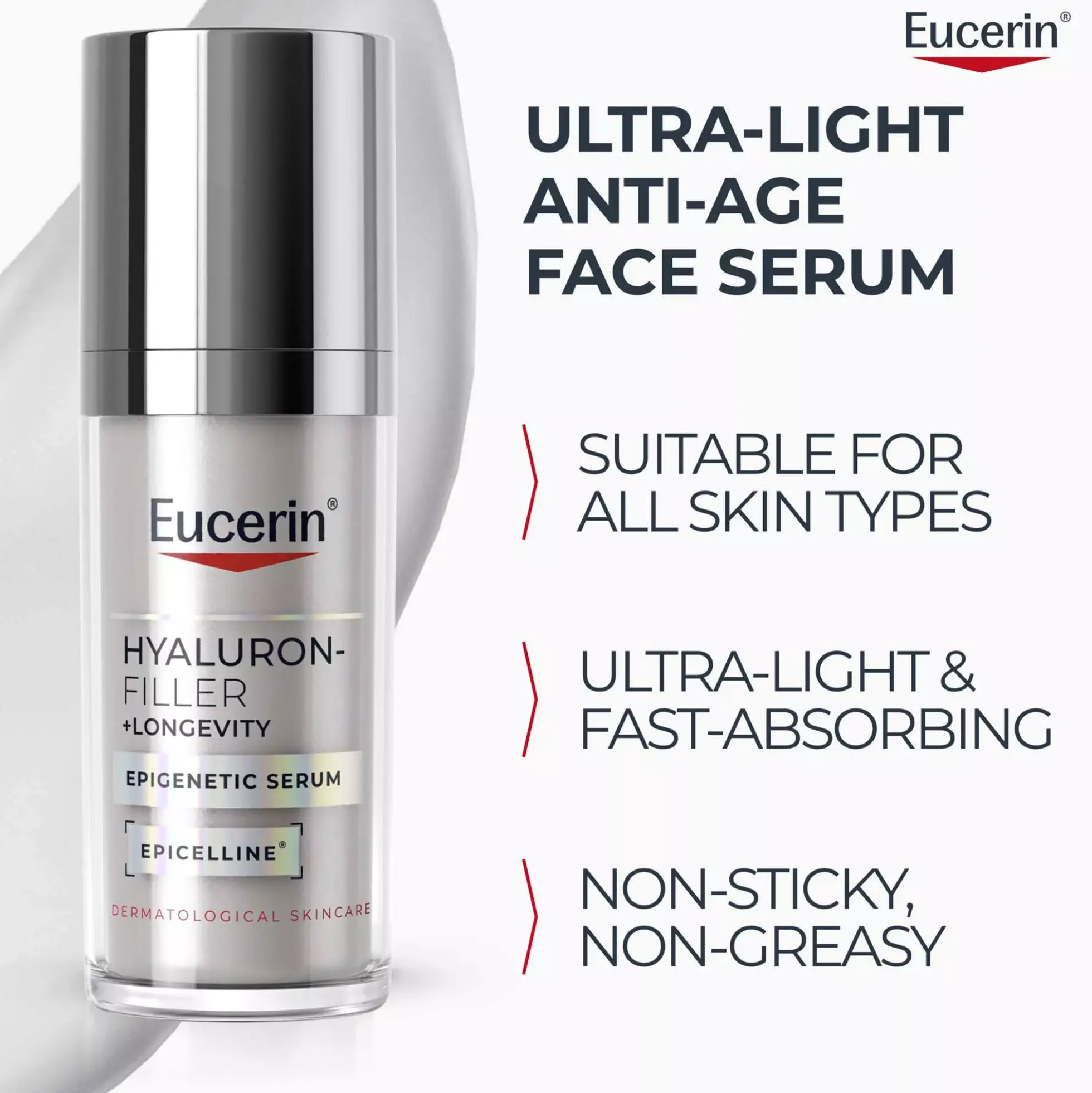EucerinHyaluron-Filler +Elastictiy Serum + Eye Creme Gift Set