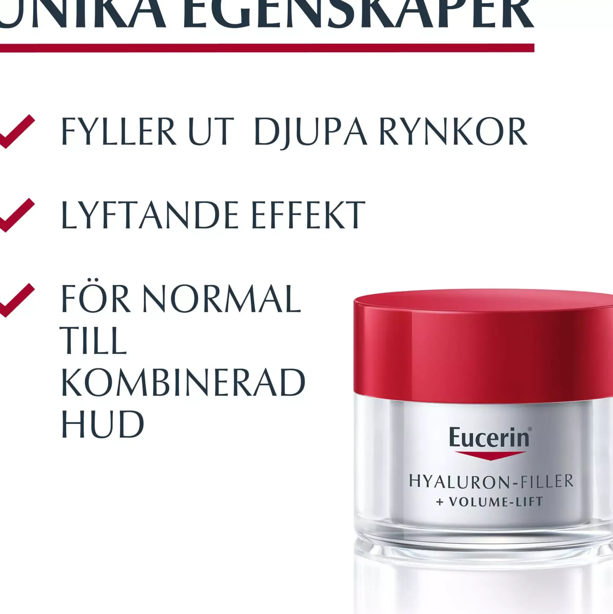 EucerinHyaluron-Filler + Volume-Lift Day Cream Normal Skin SPF15 50 ml