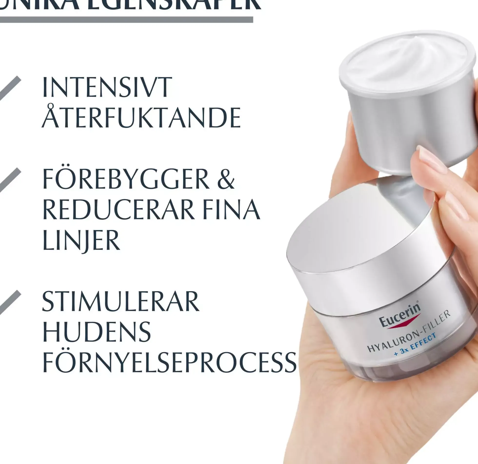 EucerinHyaluron-Filler +3x Effect Day SPF15 Refill 50 ml
