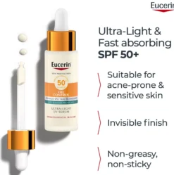 Eucerin Sun Oil Control Daily UV Serum SPF50+ 30 ml