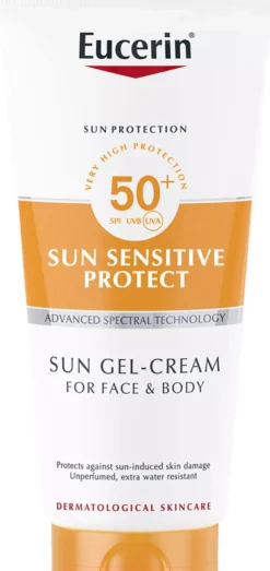Eucerin Sun Sensitive Protect Gel Cream SPF50+ 200 ml