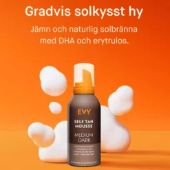 EVY Selftan Face And Body Mousse Medium/Dark 150 ml