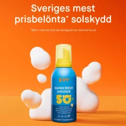 EVY Suncreen Mousse Spf 50 For children 150 ml