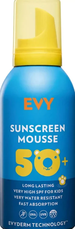 EVY Suncreen Mousse Spf 50 For children 150 ml