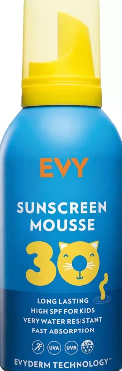 EVY Sunscreen Mousse SPF30 Kids 150 ml