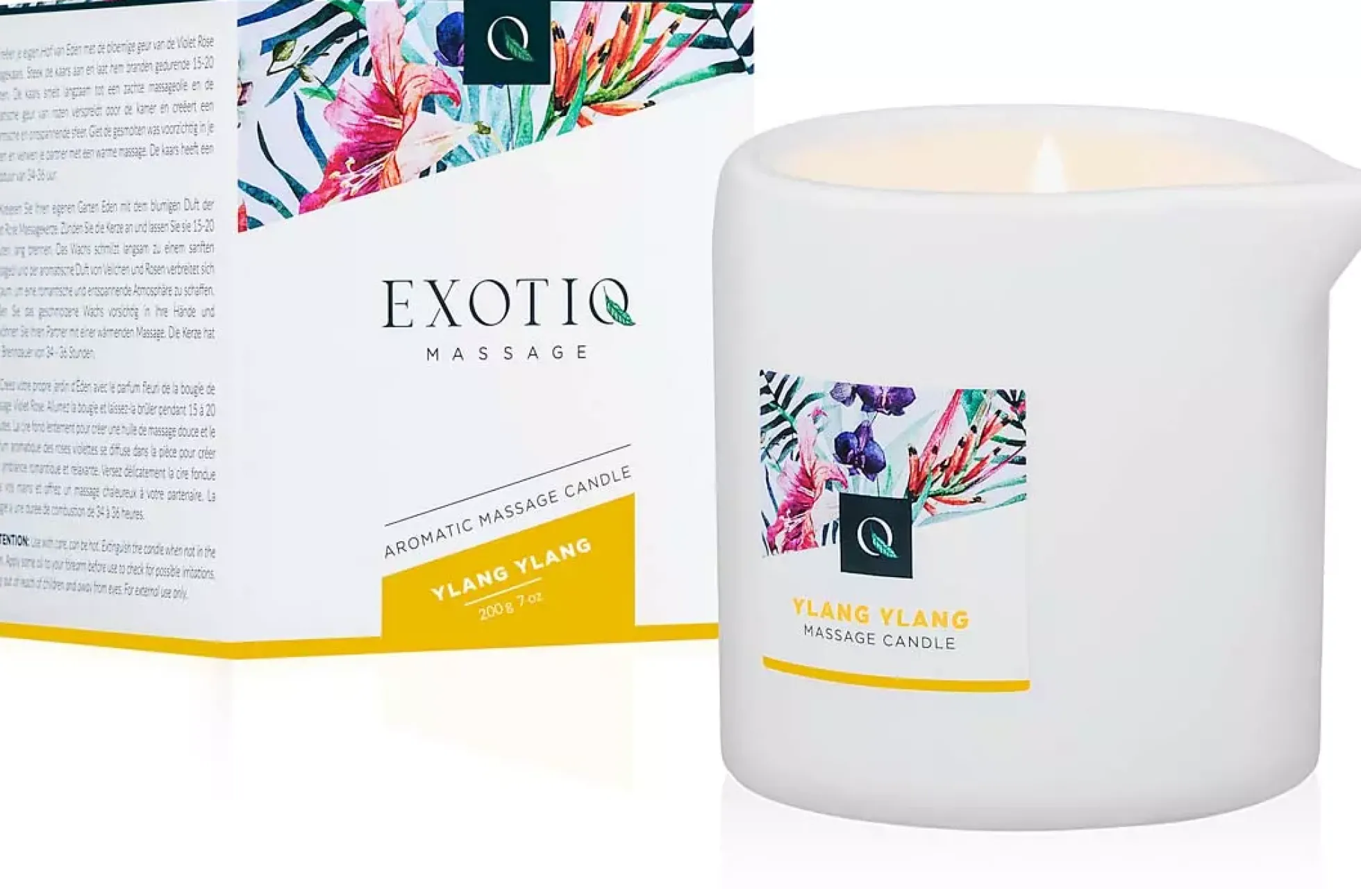 Exotiq Aromatic Massage Candle Ylang Ylang 200 g
