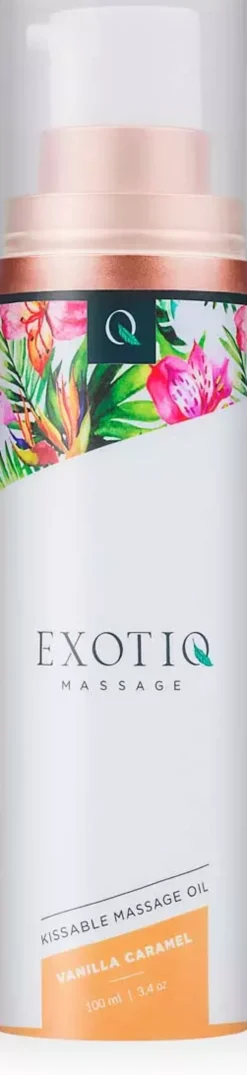 Exotiq Kissable Massage Oil Vanilla Caramel 100 ml