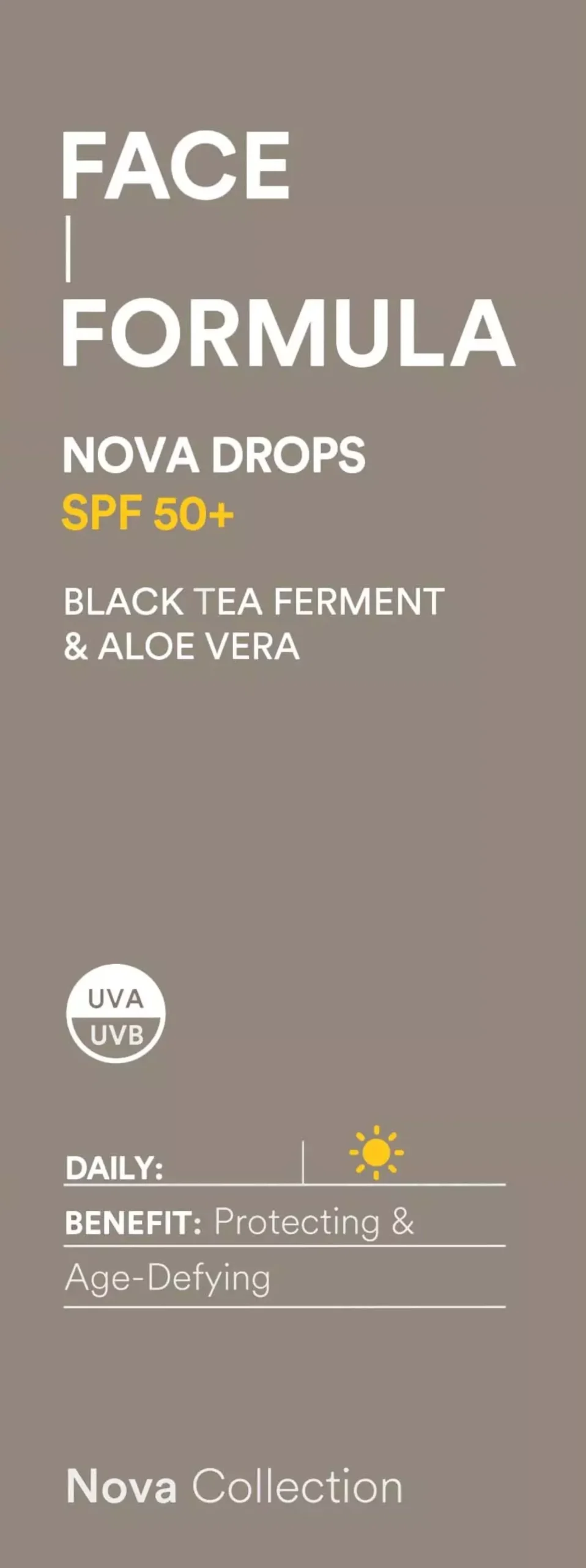 Face Formula Nova Drops SPF 50 30 ml