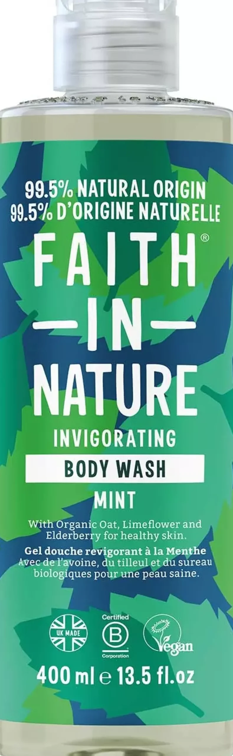 Faith in Nature Body Wash Mint 400 ml