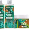 Faith in Nature Bundle Coconut Shampoo 400 ml & Conditioner 400 ml & Hair Mask 300 ml