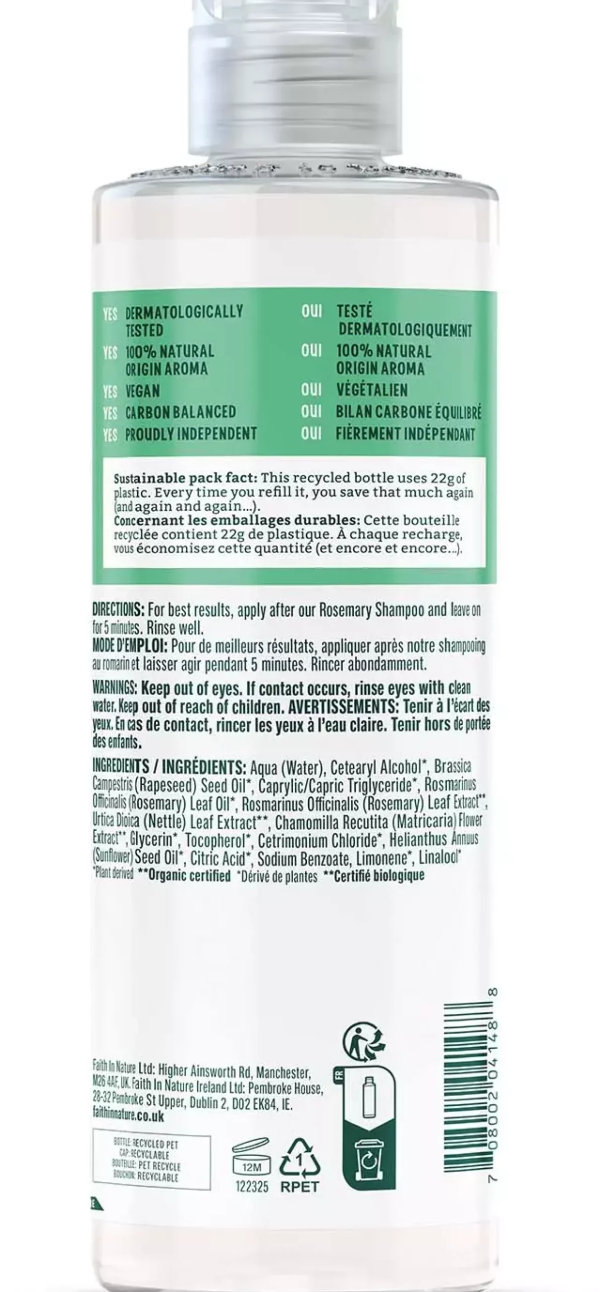 Faith in Nature Conditioner Rosemary 400 ml