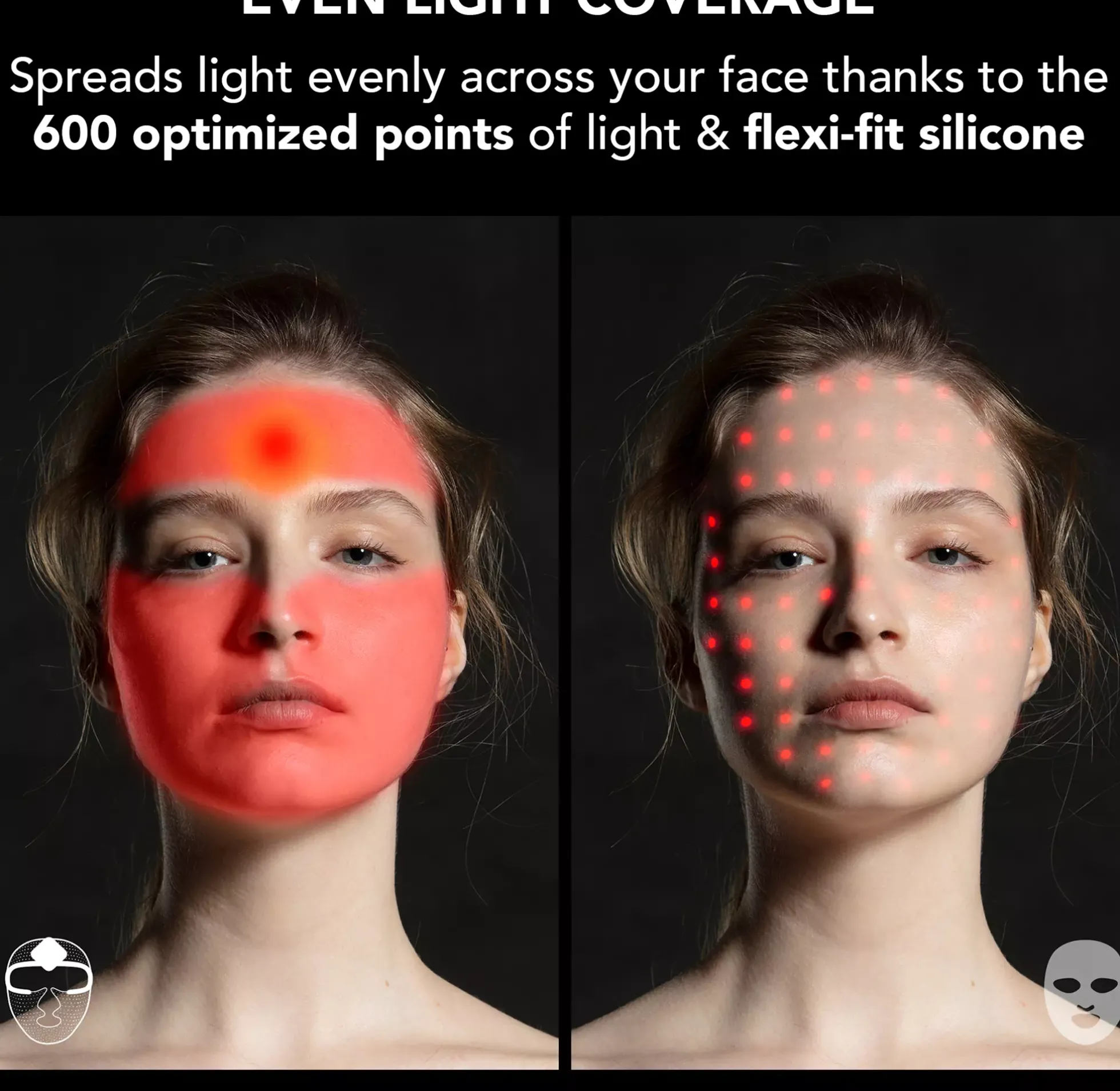 FAQ Swiss FAQ™ 201 RGB LED Face Mask