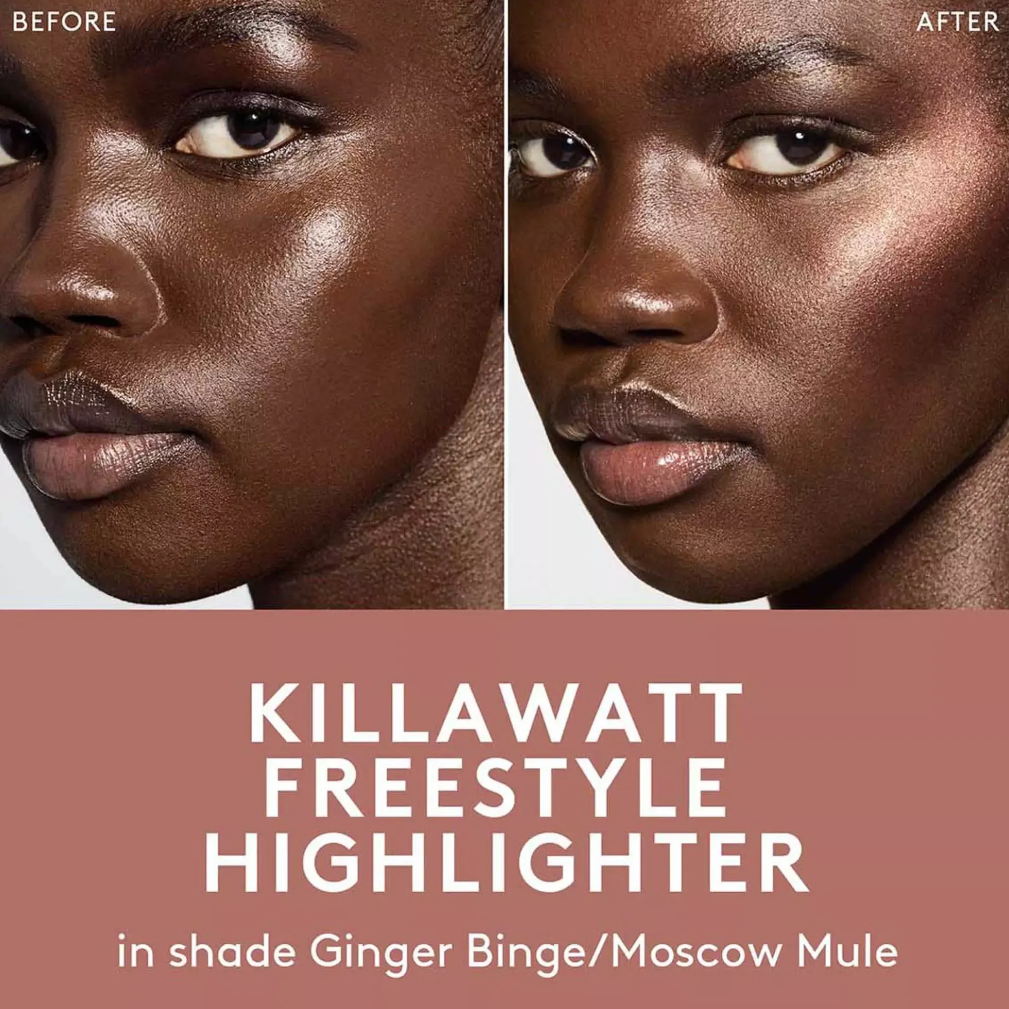 Fenty Beauty Killawatt Freestyle Highlighter Duo Lightning Dust/Fire Crystal