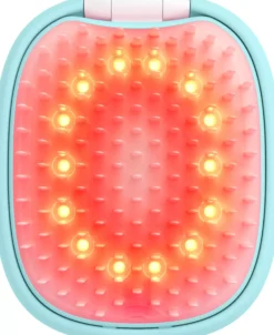 FOREOFLIP LED Detangling Hairbrush Artic Blue