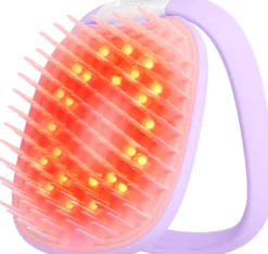 FOREOFLIP Plus LED Detangling Hairbrush Lavender