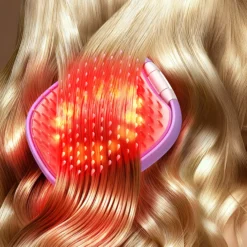 FOREOFLIP Plus LED Detangling Hairbrush Lavender