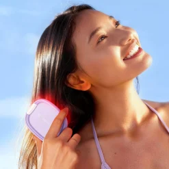 FOREOFLIP Plus LED Detangling Hairbrush Lavender
