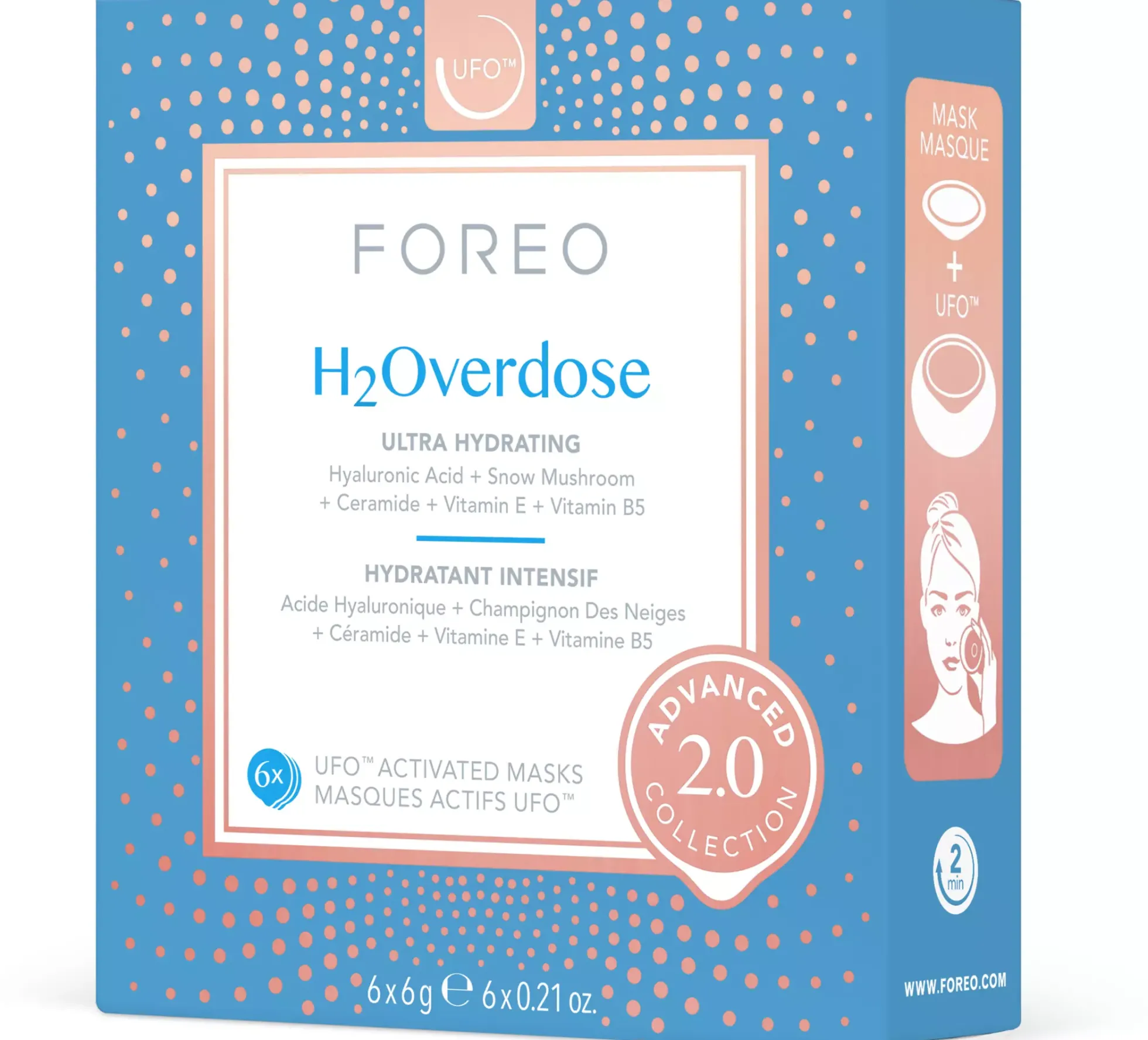 FOREO H2Overdose 2.0 UFO-Mask