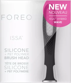 FOREOISSA Hybrid Wave Brush Head Black