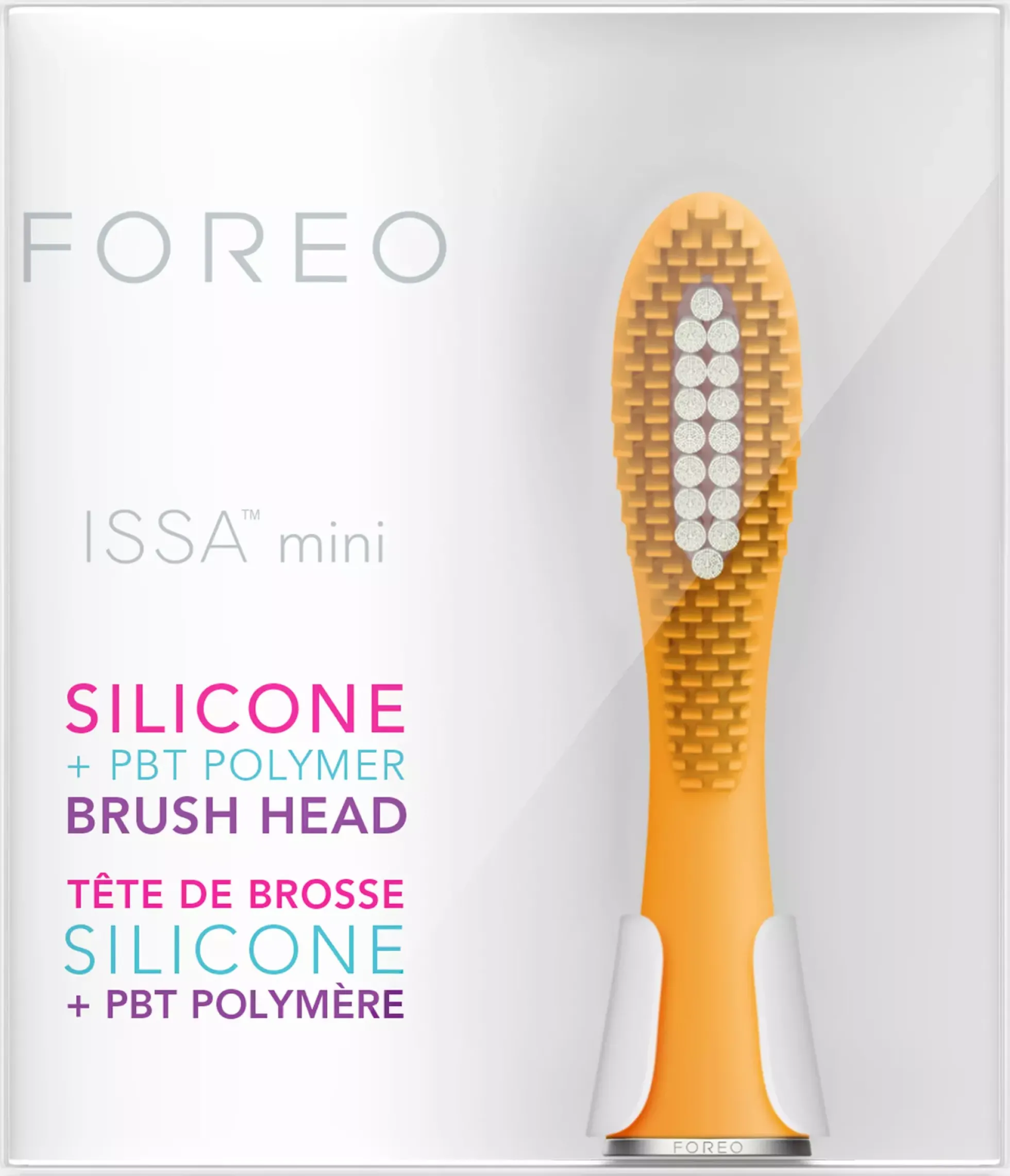 FOREOISSA Mini Hybrid Brush Head Wild Strawberry