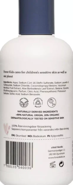 Forest Kids Bubble Bath 250 ml
