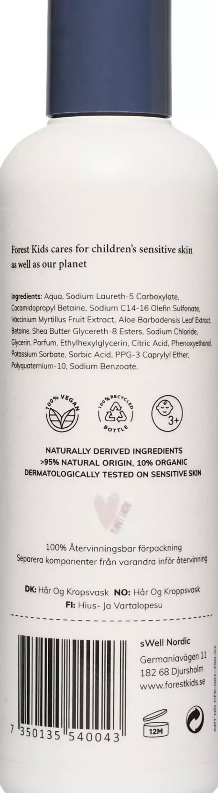 Forest Kids Hair & Body Wash 250 ml