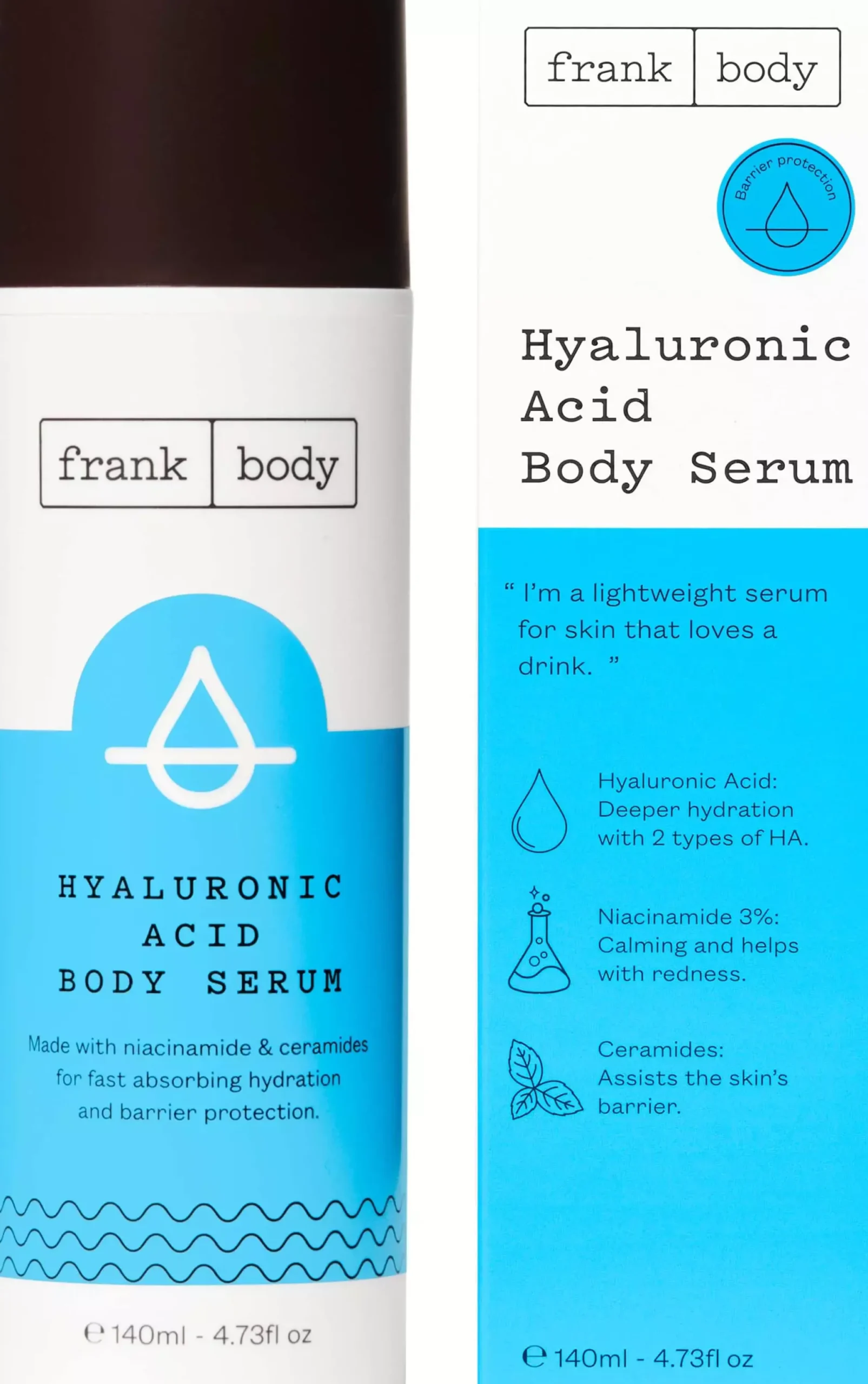 Frank Body Hyaluronic Acid Body Serum 140 ml