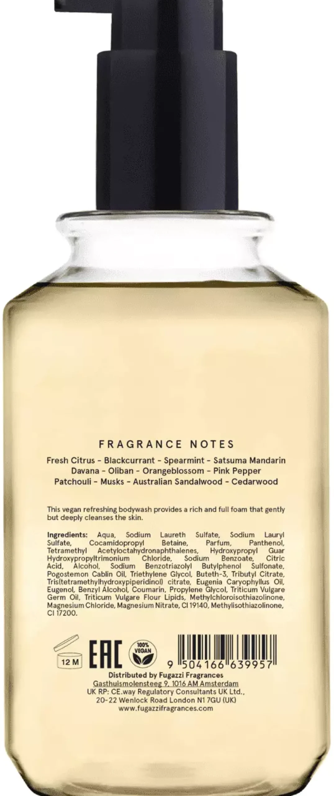 Fugazzi Parfum 1 Body Wash 250 ml
