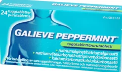 GALIEVE Peppermint tuggtablett 24 st