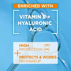 GarnierAmbre Solaire Super UV Over Makeup Mist with Hyaluronic Acid SPF50+ 75 ml